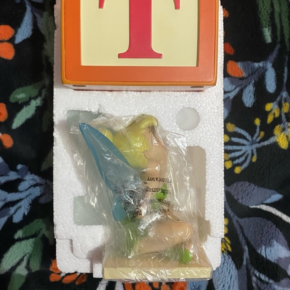 Disney Tinkerbell Resin Trinket Box - Picture 5 of 11